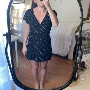Abercrombie mini wrap dress